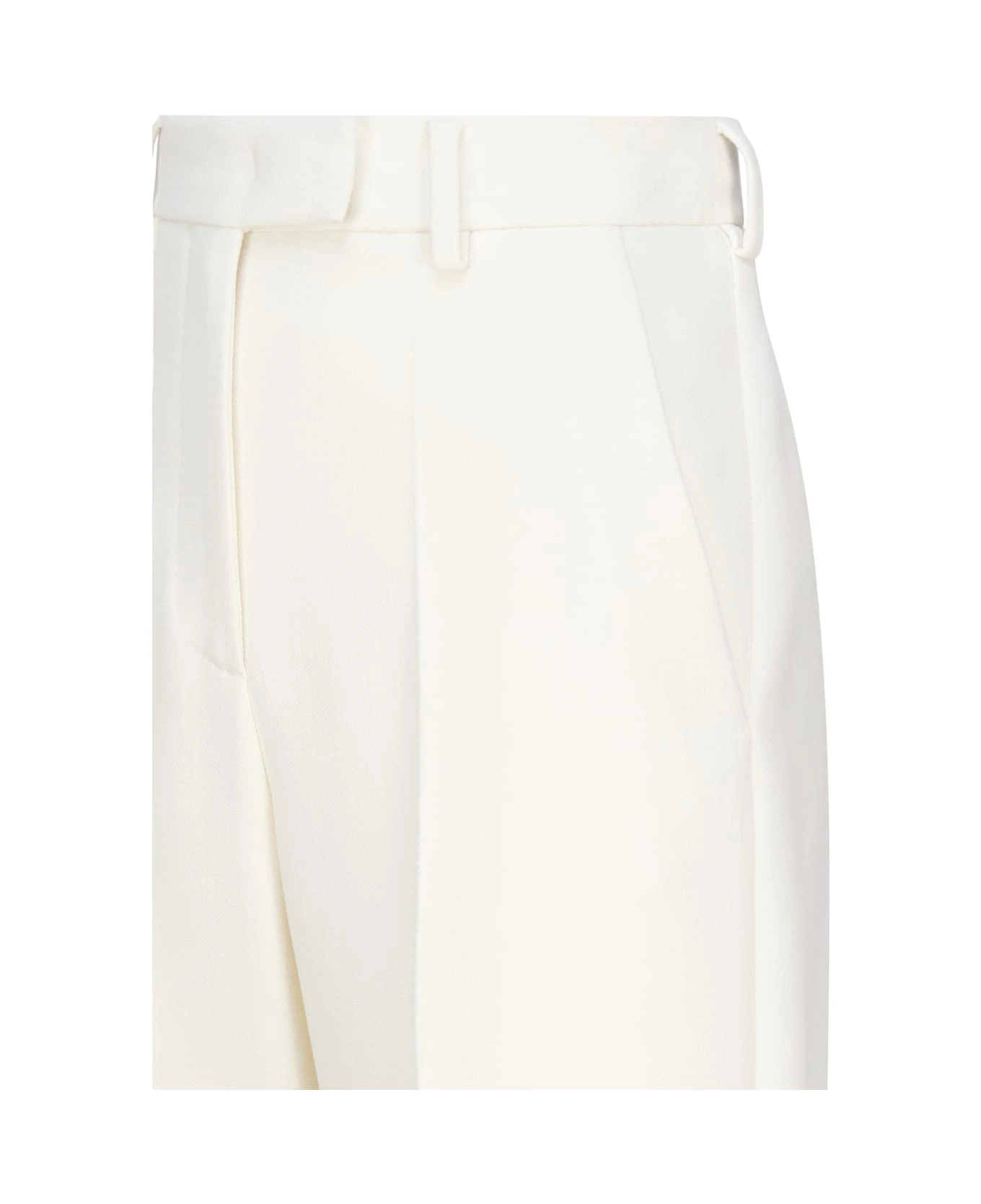 Valentino Garavani Palazzo Trousers In Virgin Wool 3 Valentino Garavani Palazzo Trousers In Virgin Wool - Image 3