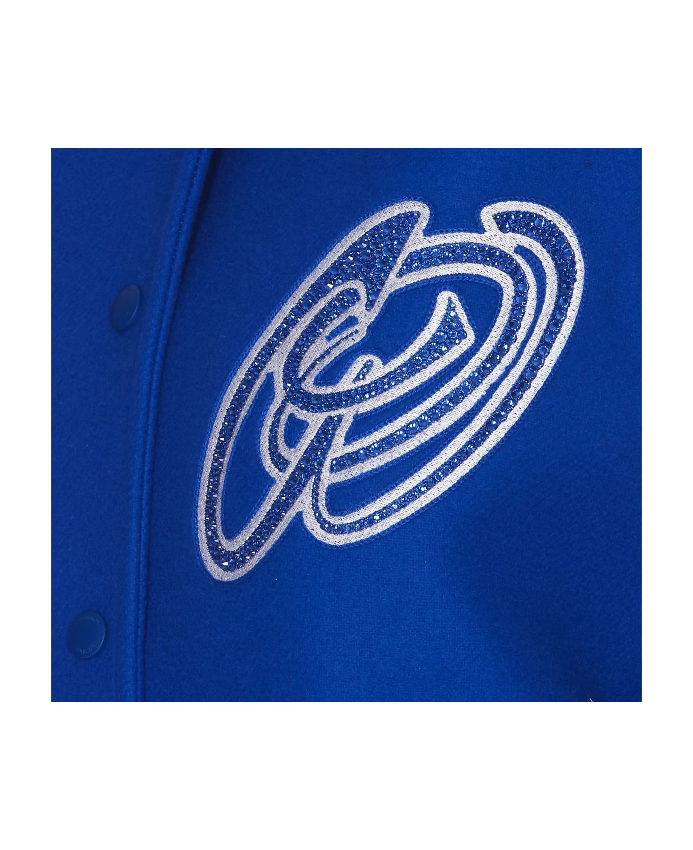 Off-White Wo Bling Stars Varsity Jacket 3 Off-White Wo Bling Stars Varsity Jacket - Image 3