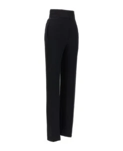 Alexander McQueen Satin Detail Trousers -Italist Store b3fedde7b66f16191b6204d55ac6bf18