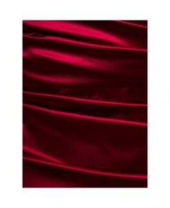 Dolce & Gabbana Red Draped Long Dress In Technical Fabric Woman -Italist Store b4d7ae435ac18bcc883fbe30f6bbcb68