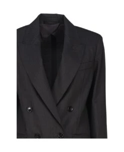 Max Mara Double Breasted Blazer In Wool Blend -Italist Store b52437437510e381c1154692e8f0820d