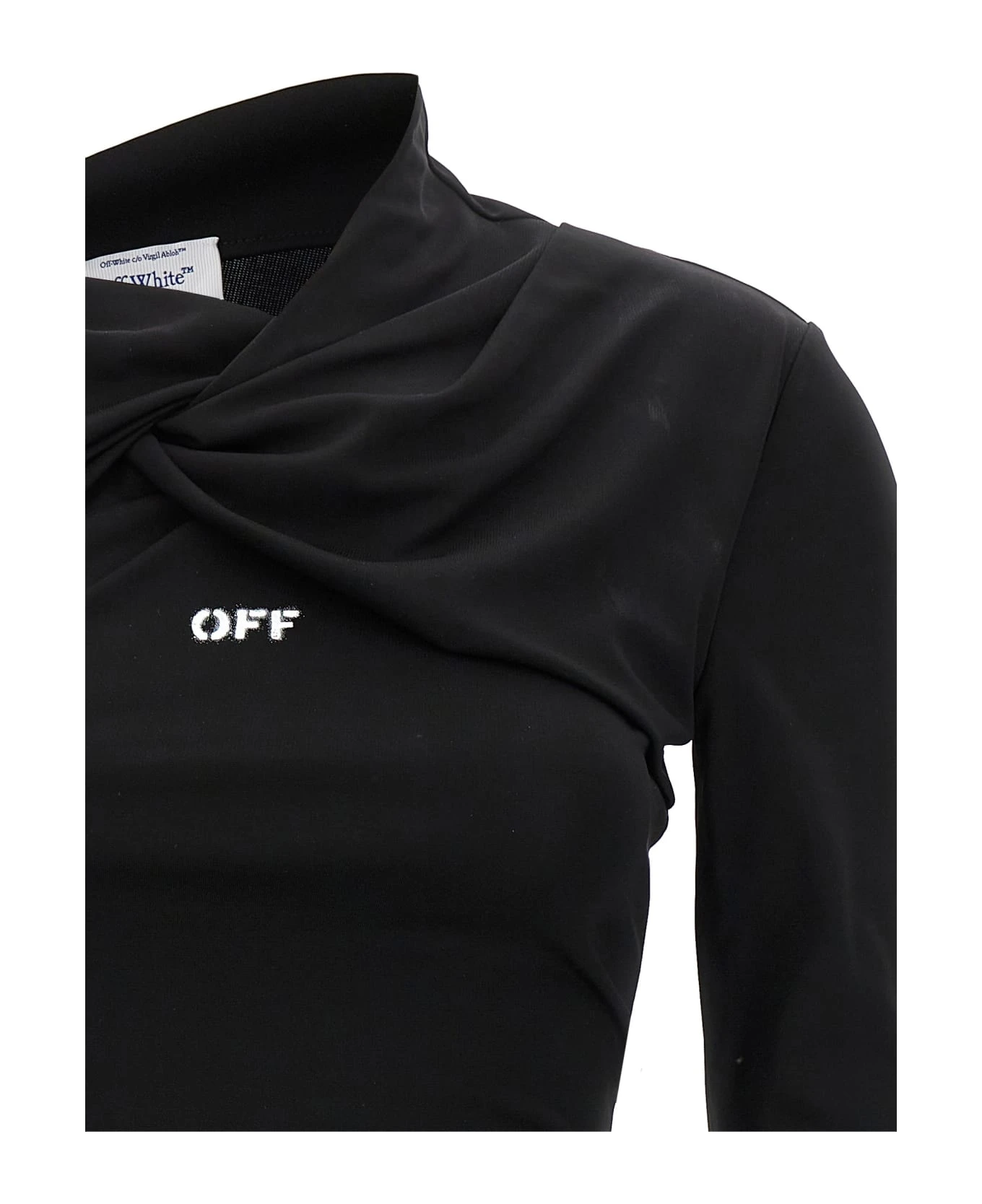 Off-White 'fluid Jersey Twist' Dress 3 Off-White 'fluid Jersey Twist' Dress - Image 3