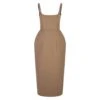 Max Mara Bea Longuette Dress In Camel