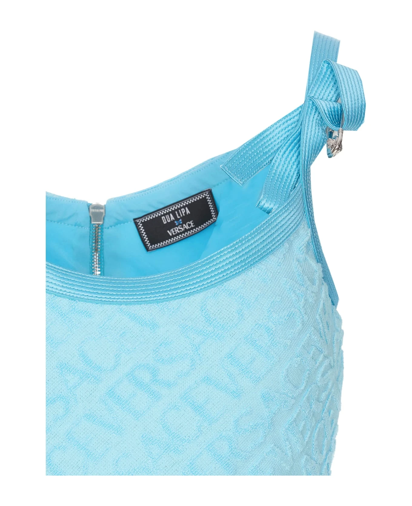 Versace Allover Towel Mini Dress 4 Versace Allover Towel Mini Dress - Image 4