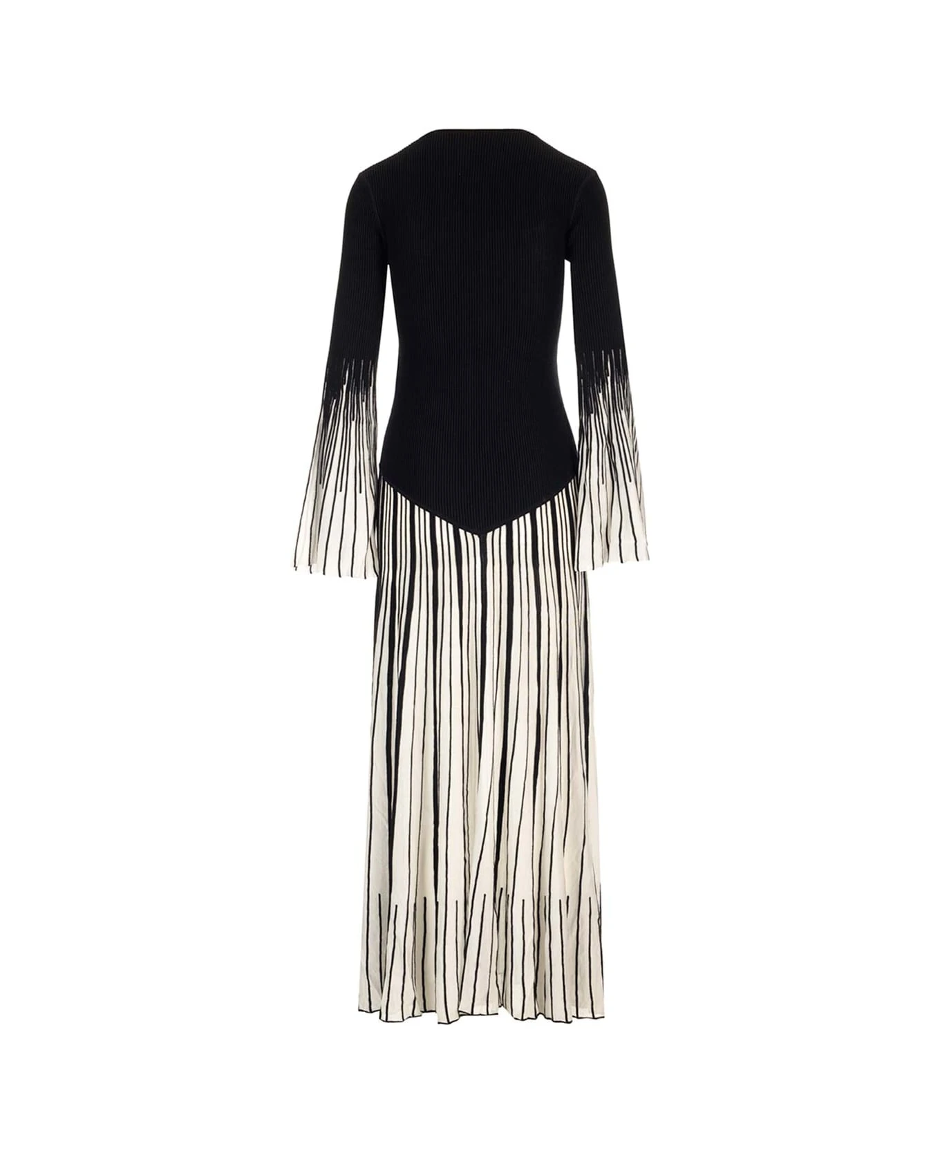 Chloé Long Dress In Wool And Silk 2 Chloé Long Dress In Wool And Silk - Image 2