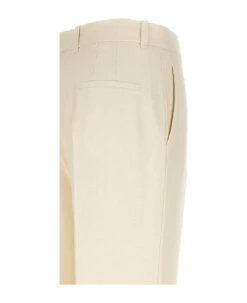 Chloé Wool And Silk Trousers 7 Chloé Wool And Silk Trousers -Italist Store b7b3caa342bc614471a03f0e9bd3856e