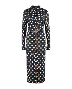 Dua Lipa X Versace - Jersey Shirtdress