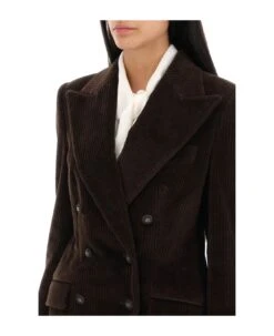 Dolce & Gabbana Double-breasted Corduroy Jacket 7 Dolce & Gabbana Double-breasted Corduroy Jacket -Italist Store bd50616fd816983e1a4c6c8aa675f76e