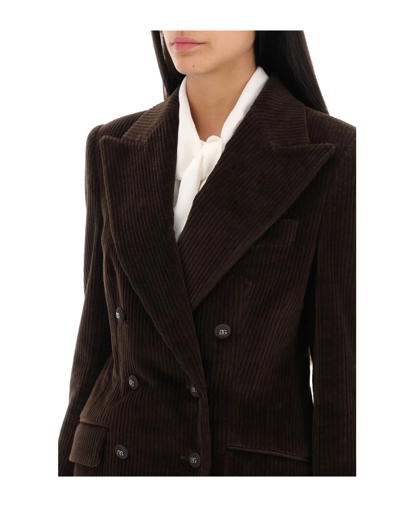 Dolce & Gabbana Double-breasted Corduroy Jacket 4 Dolce & Gabbana Double-breasted Corduroy Jacket - Image 4