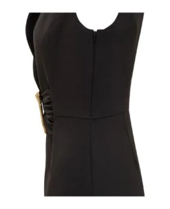 MOSCHINO Plunging V-neck Darted Waist Jumpsuit -Italist Store c0fb7f13bcf4152ea88d38afc60b63ef