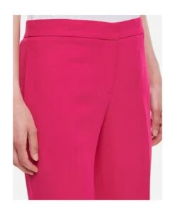 Alexander McQueen Viscose Crepe Cigarette Trousers -Italist Store c152204b998c24196bf4fd19eec86f86