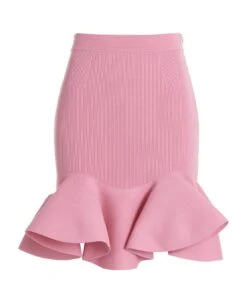 Alexander McQueen Gonna 'ruffle'