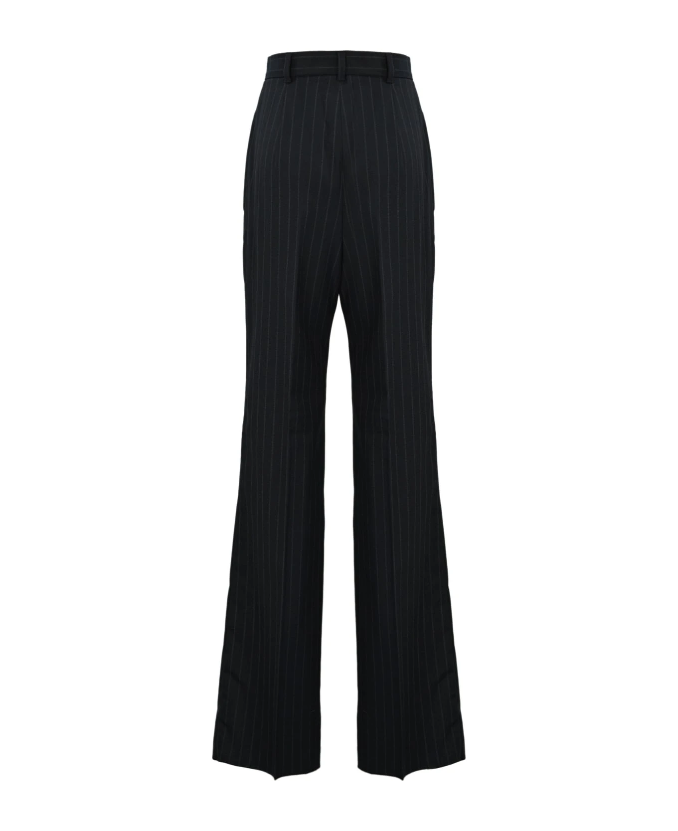 "vanna" Gabardine Pinstriped Trousers 2 "vanna" Gabardine Pinstriped Trousers - Image 2