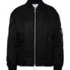 Off-White Black Nylon Bomber Jacket