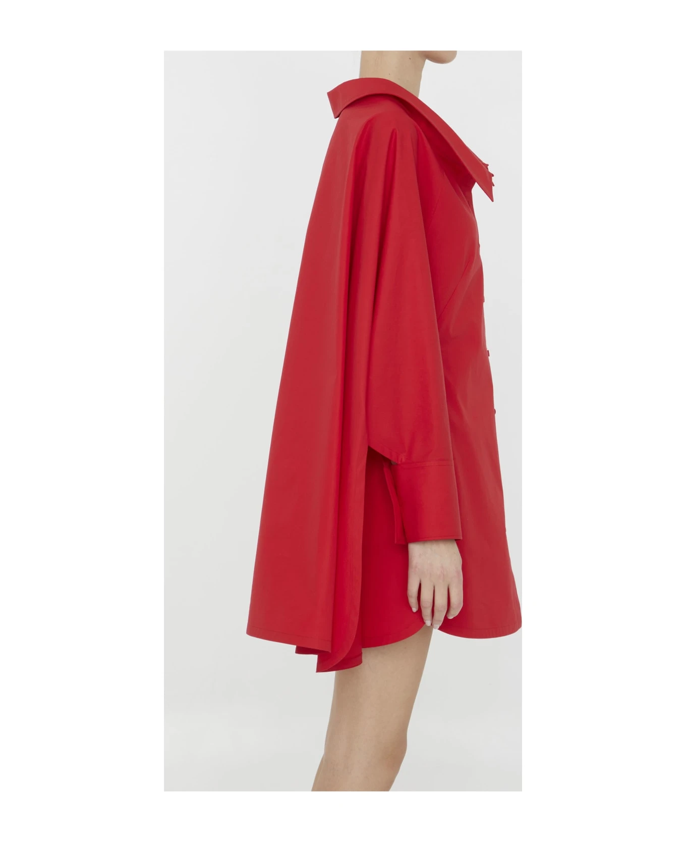 Valentino Garavani Compact Popeline Short Dress 3 Valentino Garavani Compact Popeline Short Dress - Image 3