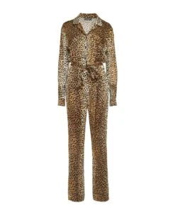 Dolce & Gabbana Printed Silk Jumpsuit