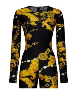 Versace Jeans Couture Chain Couture Jumpsuit 5 Versace Jeans Couture Chain Couture Jumpsuit -Italist Store c5a1d1145decb9df8f178f76cbc8e11f