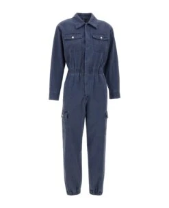 A.P.C. 'danica' Cotton Jumpsuit