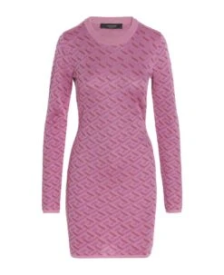Versace 'la Greca' Dress