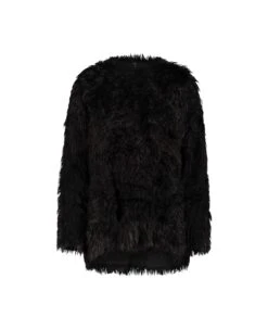 Comme Des Garcons Faux Fur Top