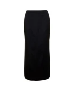 Dolce & Gabbana Black Longuette In Technical Fabric Woman