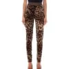 Dolce & Gabbana Leggings Leo Print