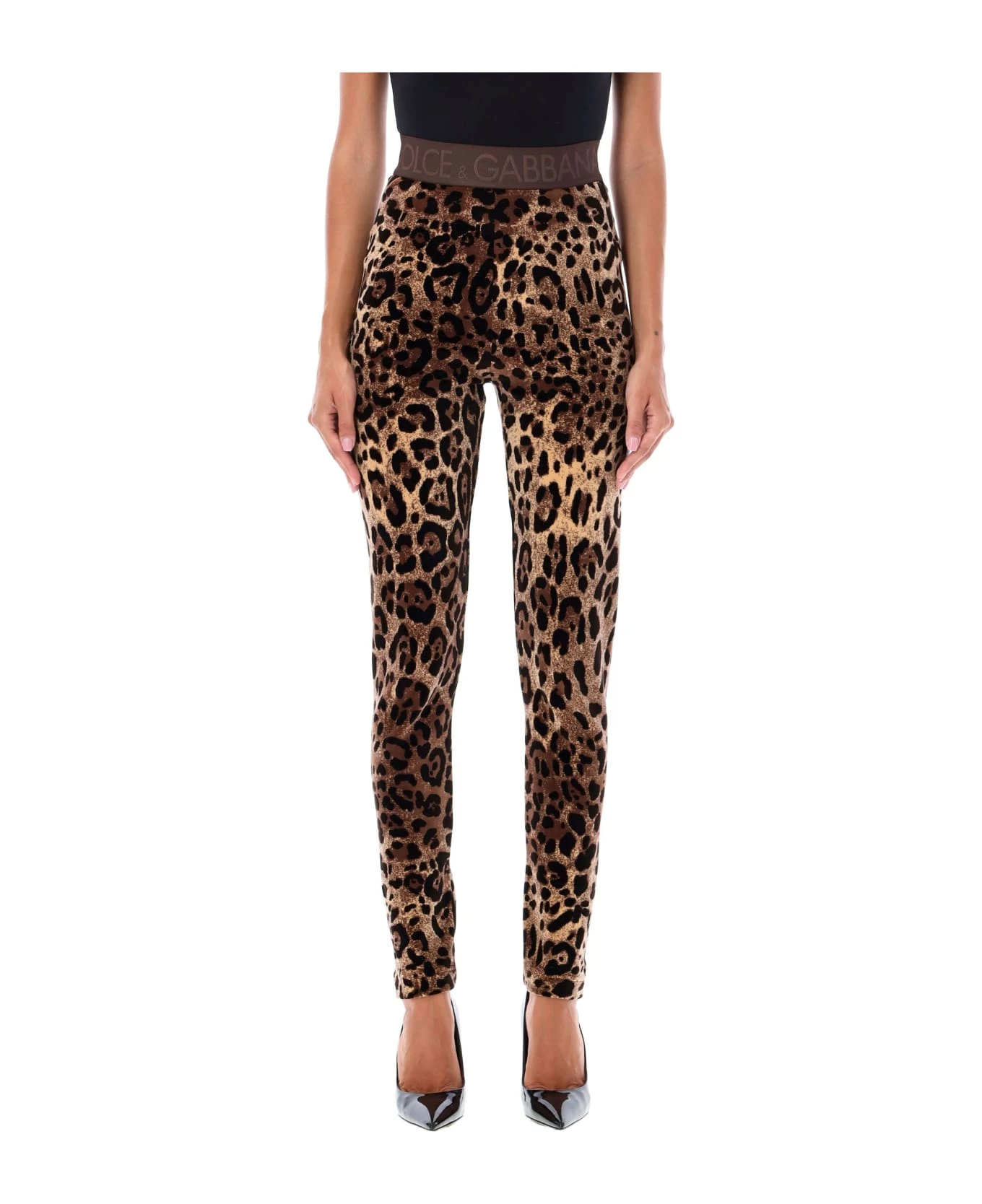 Dolce & Gabbana Leggings Leo Print 1 Dolce & Gabbana Leggings Leo Print