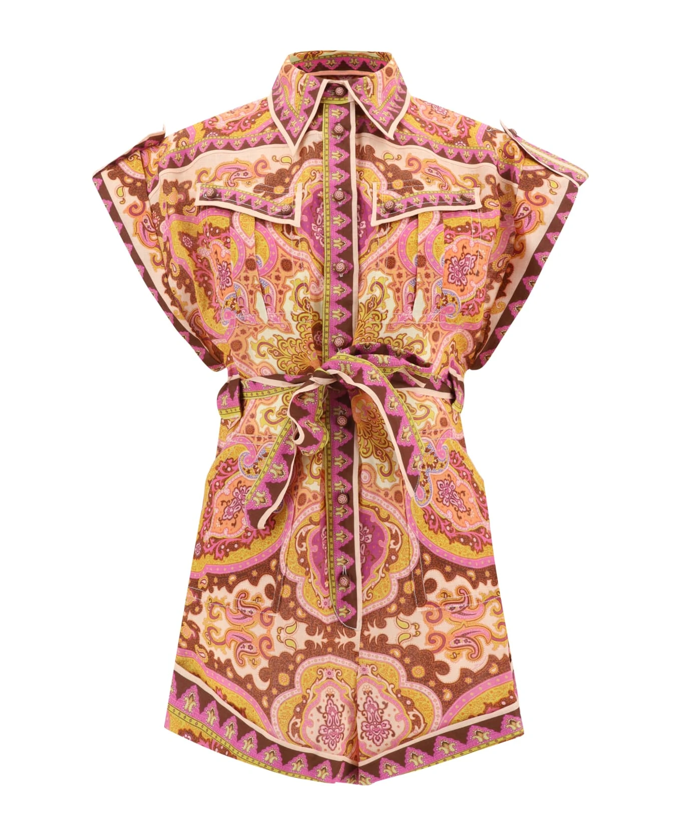 Zimmermann Halcyon Jumpsuit Dress 1 Zimmermann Halcyon Jumpsuit Dress