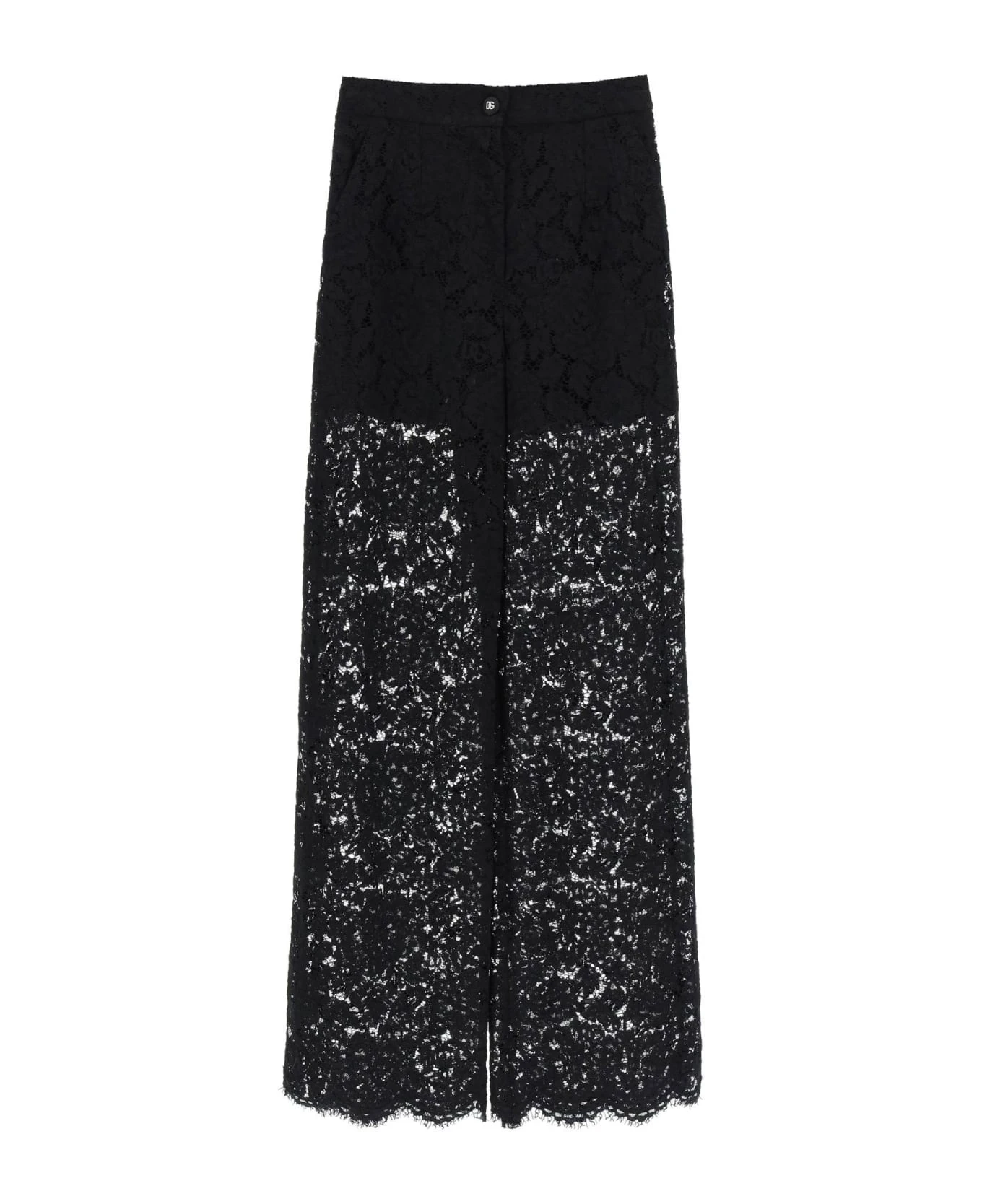Dolce & Gabbana Flared-leg Lace Pants 1 Dolce & Gabbana Flared-leg Lace Pants