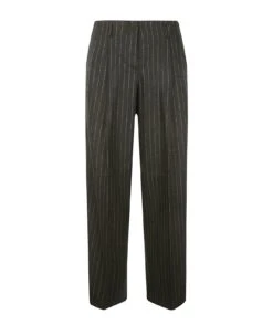 Golden Goose Journey W's Pant Wide Leg Blend Virgin Wool Flanel