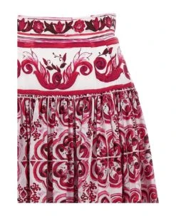 Dolce & Gabbana Long Maiolica Skirt -Italist Store ccc7ef6982dc6b8611c4f2753d2d451a