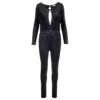 One-piece Velvet Suit