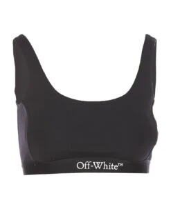 Off-White Off Stamp Seam Bra
