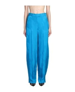 Jagger Pants In Blue Viscose