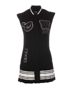 Off-White Wo Meteor Bling Varsity Dress