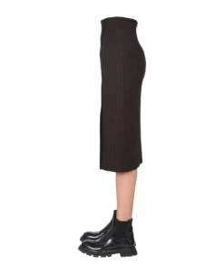 Alexander McQueen High Waisted Skirt -Italist Store d11c05ca28492438baa76be8a6a10980