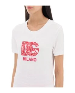 Dolce & Gabbana T-shirt With Dg Patch 7 Dolce & Gabbana T-shirt With Dg Patch -Italist Store d20403e9a71219f3d6f6fdc15277417e