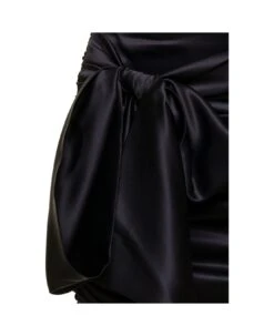 Dolce & Gabbana Short Black Draped Skirt With Bow Detail In Stretch Silk Woman 5 Dolce & Gabbana Short Black Draped Skirt With Bow Detail In Stretch Silk Woman -Italist Store d20c38e243e0cfd288c5f45e01d7ce31
