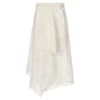 FENDI High Waist Lace Skirt