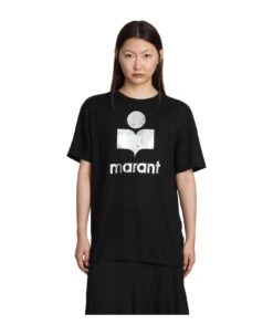 Zewel T-shirt In Black Cotton