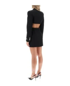 Versace Blazer Dress With Cut-outs -Italist Store d659fced70f58144c02623979a794c8f