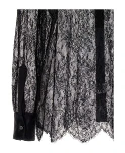 Dolce & Gabbana Chantilly Lace Shirt -Italist Store d729e45f6f4c0dd986ccf5a133aa0277
