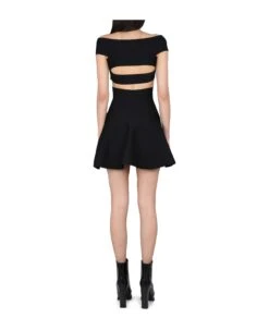 Alexander McQueen Mini Dress With Bare Shoulders -Italist Store da34f8caa352fbdf2c31ca26dd714854
