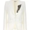 Alexander McQueen Crystal Detail Blazer