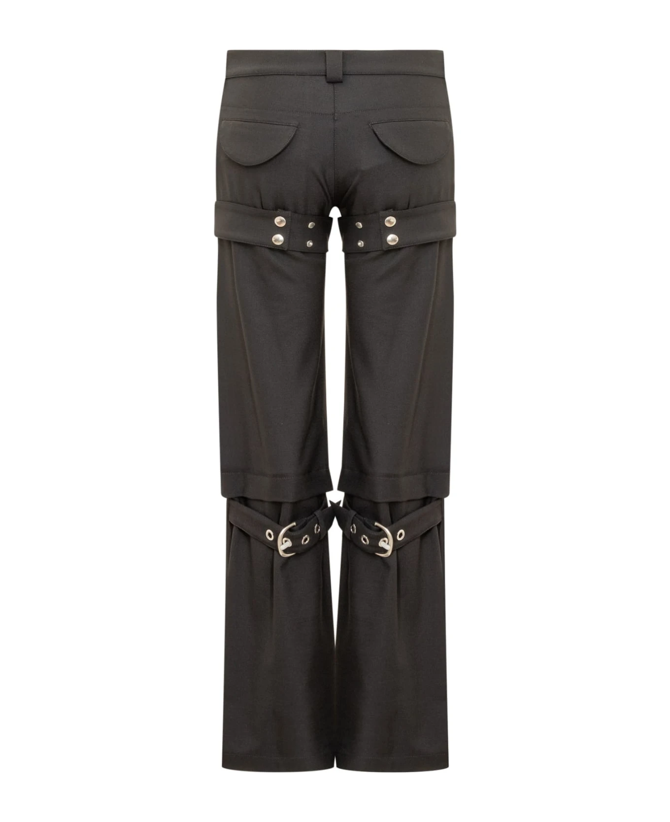 Off-White Blend Cargo Zip Pants 2 Off-White Blend Cargo Zip Pants - Image 2