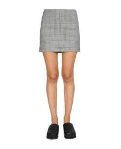 Max Mara Mini Skirt In Prince Of Wales