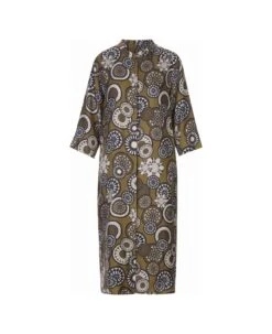 Max Mara Ochre Timesilk Long Dress