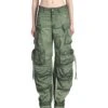 Ferm Pants In Green Nylon