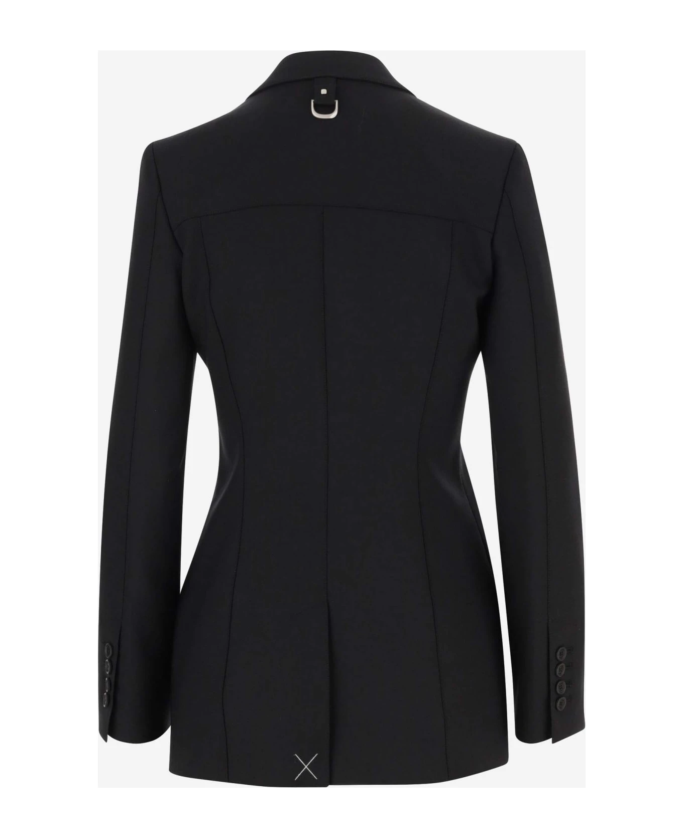 Off-White Stretch Wool Blazer 2 Off-White Stretch Wool Blazer - Image 2