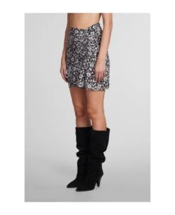 Angelica Skirt In Black Viscose -Italist Store df69a239a35a9617480eb7baf43dfaf2